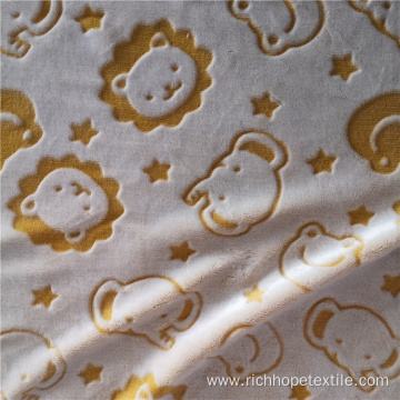 Two Side Cutting Back Printed Animal Design Fabric